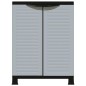 vidaXL Armadietto in Plastica 68x39x92 cm