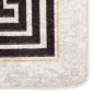 vidaXL Tappeto Lavabile 190x300 cm Beige Chiaro Antiscivolo vidaXL Tappeto Lavabile 190x300 cm Beige Chiaro Antiscivolo