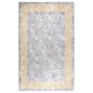 vidaXL Tappeto Lavabile 80x150 cm Grigio Antiscivolo vidaXL Tappeto Lavabile 80x150 cm Grigio Antiscivolo