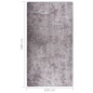 vidaXL Tappeto Lavabile 190x300 cm Grigio Antiscivolo vidaXL Tappeto Lavabile 190x300 cm Grigio Antiscivolo