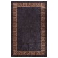 vidaXL Tappeto Lavabile 80x150 cm Nero e Oro Antiscivolo vidaXL Tappeto Lavabile 80x150 cm Nero e Oro Antiscivolo