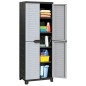 vidaXL Armadietto in Plastica 65x45x181 cm vidaXL Armadietto in Plastica 65x45x181 cm