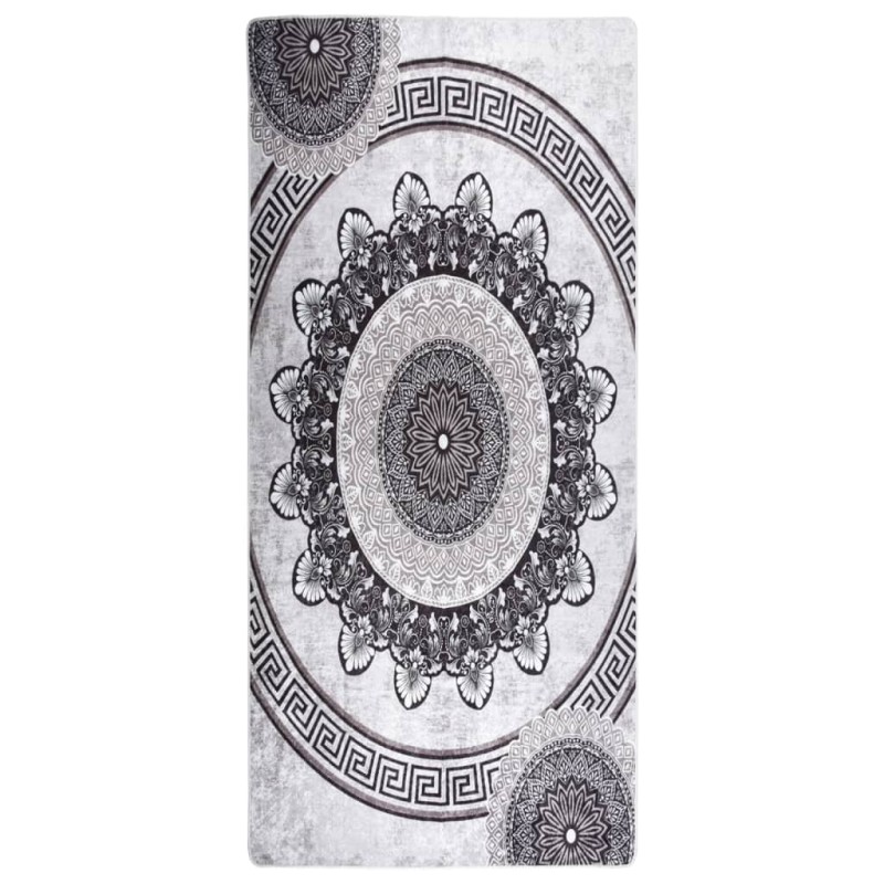 vidaXL Tappeto Lavabile 80x300 cm Multicolore Antiscivolo