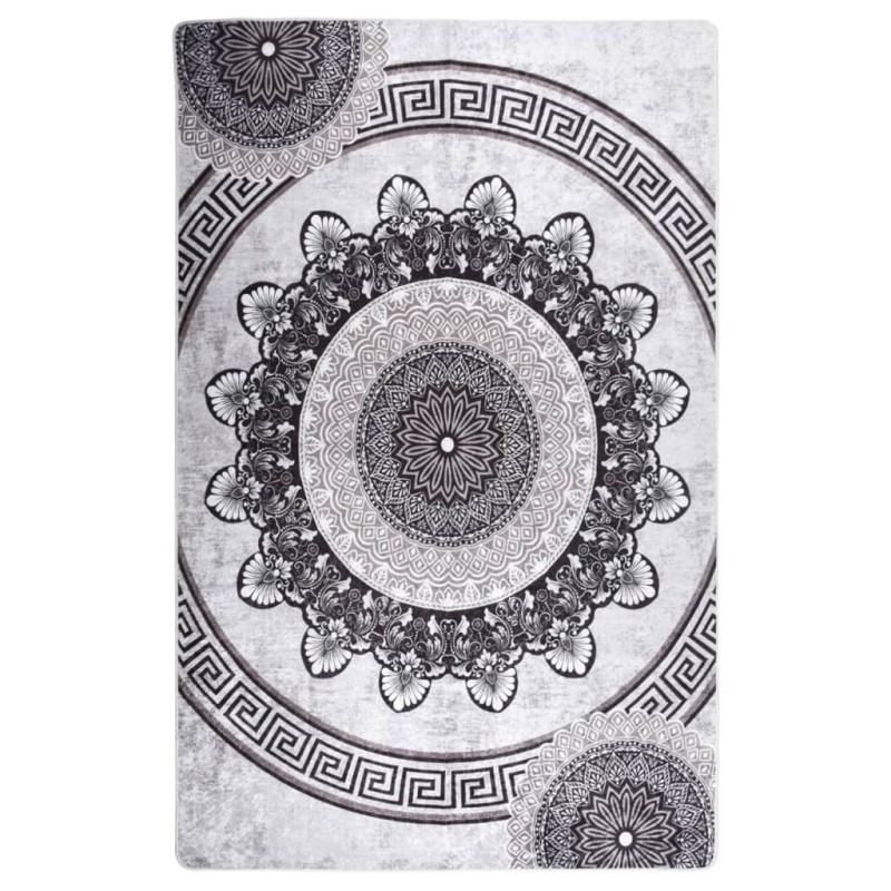 vidaXL Tappeto Lavabile 80x150 cm Multicolore Antiscivolo vidaXL Tappeto Lavabile 80x150 cm Multicolore Antiscivolo