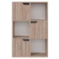 vidaXL Libreria Rovere Sonoma Grigio 60x27,5x88 cm in Truciolato vidaXL Libreria Rovere Sonoma Grigio 60x27,5x88 cm in Truciolato