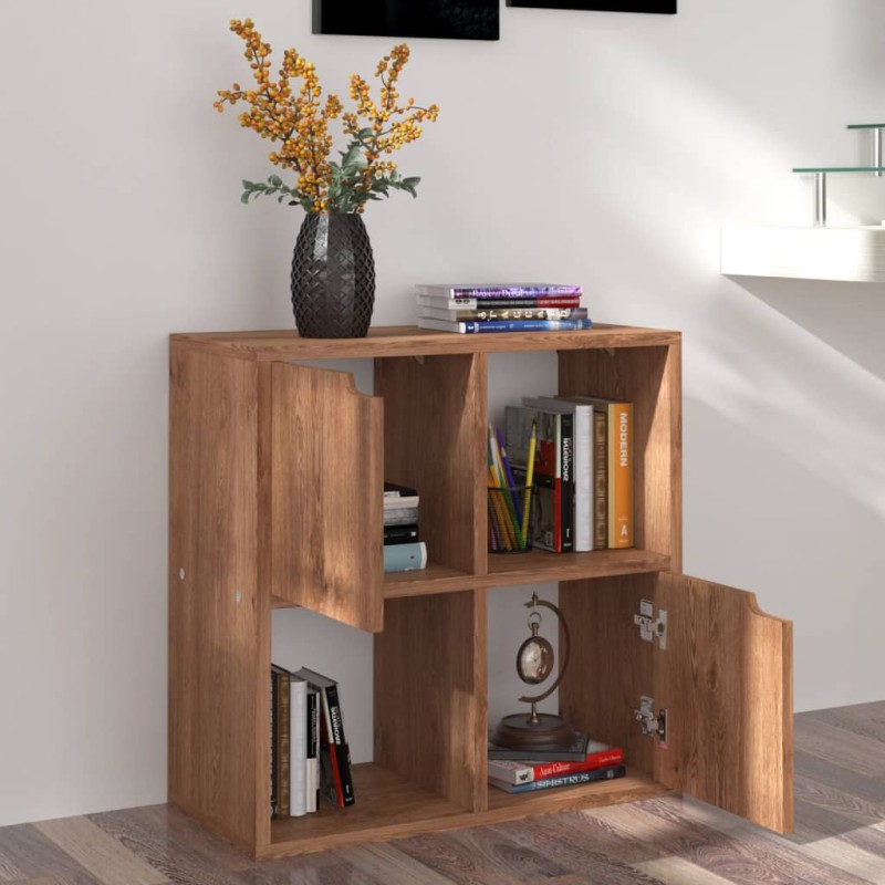 vidaXL Libreria Rovere Marrone 60x27,5x59,5 cm in Truciolato vidaXL Libreria Rovere Marrone 60x27,5x59,5 cm in Truciolato