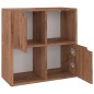 vidaXL Libreria Rovere Marrone 60x27,5x59,5 cm in Truciolato vidaXL Libreria Rovere Marrone 60x27,5x59,5 cm in Truciolato