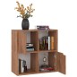 vidaXL Libreria Rovere Marrone 60x27,5x59,5 cm in Truciolato vidaXL Libreria Rovere Marrone 60x27,5x59,5 cm in Truciolato