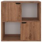 vidaXL Libreria Rovere Marrone 60x27,5x59,5 cm in Truciolato vidaXL Libreria Rovere Marrone 60x27,5x59,5 cm in Truciolato