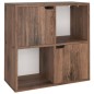 vidaXL Libreria Rovere Fumo 60x27,5x59,5 cm in Truciolato vidaXL Libreria Rovere Fumo 60x27,5x59,5 cm in Truciolato