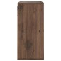 vidaXL Libreria Rovere Fumo 60x27,5x59,5 cm in Truciolato vidaXL Libreria Rovere Fumo 60x27,5x59,5 cm in Truciolato