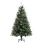 vidaXL Albero di Natale con Pigne Verde 150 cm in PVC e PE vidaXL Albero di Natale con Pigne Verde 150 cm in PVC e PE