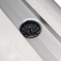SCHÜTTE Scarico Doccia a Pavimento con Copertura Acciaio Inox 95,5 cm SCHÜTTE Scarico Doccia a Pavimento con Copertura Acciaio Inox 95,5 cm