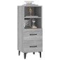 Credenza Grigio Sonoma 34,5x34x90 cm in Legno Multistrato Credenza Grigio Sonoma 34,5x34x90 cm in Legno Multistrato
