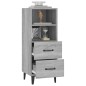 Credenza Grigio Sonoma 34,5x34x90 cm in Legno Multistrato Credenza Grigio Sonoma 34,5x34x90 cm in Legno Multistrato