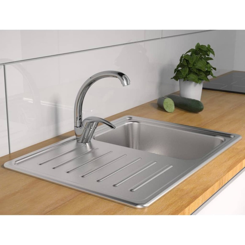 SCHÜTTE Miscelatore Lavandino con Beccuccio Rotondo DIZIANI Cromato SCHÜTTE Miscelatore Lavandino con Beccuccio Rotondo DIZIANI Cromato