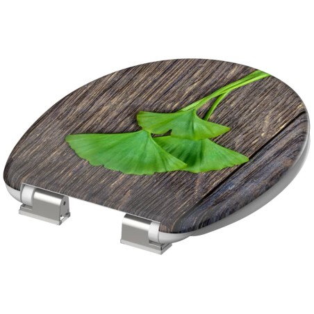 SCHÜTTE Tavoletta WC con Chiusura Rallentata GINKGO & WOOD