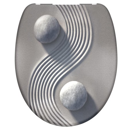 SCHÜTTE Tavoletta WC con Chiusura Ammortizzata YIN & YANG