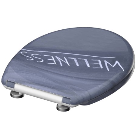 SCHÜTTE Tavoletta WC Chiusura Ammortizzata a Sgancio Rapido WELLNESS
