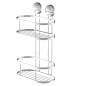 EISL Cestino Angolo Doccia Cromato 22x11x34 cm EISL Cestino Angolo Doccia Cromato 22x11x34 cm