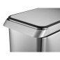 EKO Pattumiera Touch Bar 30 L Argento Opaco EKO Pattumiera Touch Bar 30 L Argento Opaco