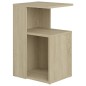 vidaXL Tavolino Rovere Sonoma 36x30x56 cm in Truciolato vidaXL Tavolino Rovere Sonoma 36x30x56 cm in Truciolato