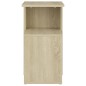 vidaXL Tavolino Rovere Sonoma 36x30x56 cm in Truciolato vidaXL Tavolino Rovere Sonoma 36x30x56 cm in Truciolato