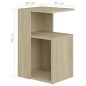 vidaXL Tavolino Rovere Sonoma 36x30x56 cm in Truciolato vidaXL Tavolino Rovere Sonoma 36x30x56 cm in Truciolato