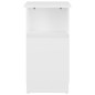 vidaXL Tavolino da Salotto Bianco 36x30x56 cm in Legno Multistrato vidaXL Tavolino da Salotto Bianco 36x30x56 cm in Legno Multistrato