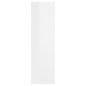 vidaXL Scaffale a Parete Bianco Lucido 75x16x55 cm in Truciolato vidaXL Scaffale a Parete Bianco Lucido 75x16x55 cm in Truciolato