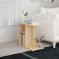 vidaXL Tavolino Rovere Sonoma 50x30x50 cm in Truciolato vidaXL Tavolino Rovere Sonoma 50x30x50 cm in Truciolato