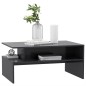 vidaXL Tavolino da Salotto Grigio 90x60x42,5 cm in Truciolato vidaXL Tavolino da Salotto Grigio 90x60x42,5 cm in Truciolato