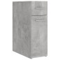 vidaXL Armadietto da Farmacia Grigio Cemento 20x45,5x60 cm Truciolato vidaXL Armadietto da Farmacia Grigio Cemento 20x45,5x60 cm Truciolato