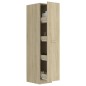 vidaXL Armadietto da Farmacia Rovere Sonoma 30x42,5x150 cm Truciolato vidaXL Armadietto da Farmacia Rovere Sonoma 30x42,5x150 cm Truciolato