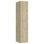 vidaXL Armadietto da Farmacia Rovere Sonoma 30x42,5x150 cm Truciolato vidaXL Armadietto da Farmacia Rovere Sonoma 30x42,5x150 cm Truciolato