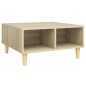 vidaXL Tavolino da Salotto Rovere Sonoma 60x60x30 cm in Truciolato vidaXL Tavolino da Salotto Rovere Sonoma 60x60x30 cm in Truciolato