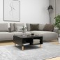 vidaXL Tavolino da Salotto Nero Lucido 60x60x30 cm in Truciolato vidaXL Tavolino da Salotto Nero Lucido 60x60x30 cm in Truciolato