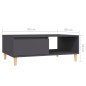 vidaXL Tavolino da Salotto Grigio 90x60x35 cm in Truciolato vidaXL Tavolino da Salotto Grigio 90x60x35 cm in Truciolato
