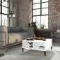 vidaXL Tavolino da Salotto Bianco 60x60x30 cm in Truciolato vidaXL Tavolino da Salotto Bianco 60x60x30 cm in Truciolato