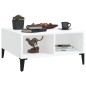 vidaXL Tavolino da Salotto Bianco 60x60x30 cm in Truciolato vidaXL Tavolino da Salotto Bianco 60x60x30 cm in Truciolato