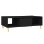 vidaXL Tavolino da Salotto Nero 103,5x60x35 cm in Truciolato vidaXL Tavolino da Salotto Nero 103,5x60x35 cm in Truciolato