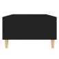 vidaXL Tavolino da Salotto Nero 103,5x60x35 cm in Truciolato vidaXL Tavolino da Salotto Nero 103,5x60x35 cm in Truciolato