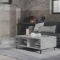 vidaXL Tavolino da Salotto Grigio Cemento 90x60x35cm Legno Multistrato vidaXL Tavolino da Salotto Grigio Cemento 90x60x35cm Legno Multistrato