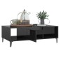 vidaXL Tavolino da Salotto Nero Lucido 103,5x60x35 cm in Truciolato vidaXL Tavolino da Salotto Nero Lucido 103,5x60x35 cm in Truciolato