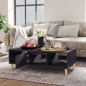 vidaXL Tavolino da Salotto Grigio Lucido 103,5x60x35 cm in Truciolato vidaXL Tavolino da Salotto Grigio Lucido 103,5x60x35 cm in Truciolato