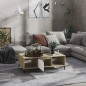 vidaXL Tavolino Salotto Bianco Rovere Sonoma 103,5x60x35cm Truciolato vidaXL Tavolino Salotto Bianco Rovere Sonoma 103,5x60x35cm Truciolato