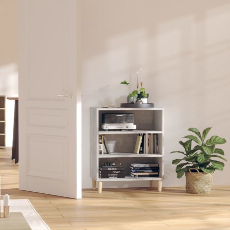 vidaXL Credenza Grigio Cemento 57x35x70 cm in Truciolato