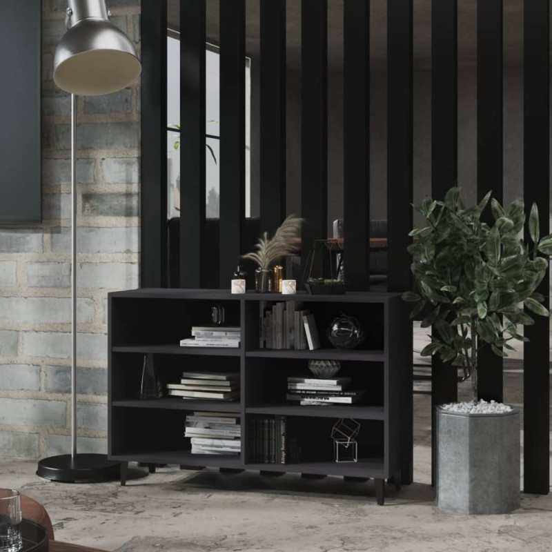 vidaXL Credenza Grigia 103,5x35x70 cm in Truciolato vidaXL Credenza Grigia 103,5x35x70 cm in Truciolato