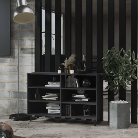 vidaXL Credenza Grigia 103,5x35x70 cm in Truciolato