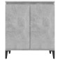 vidaXL Credenza Grigio Cemento 60x35x70 cm in Truciolato vidaXL Credenza Grigio Cemento 60x35x70 cm in Truciolato
